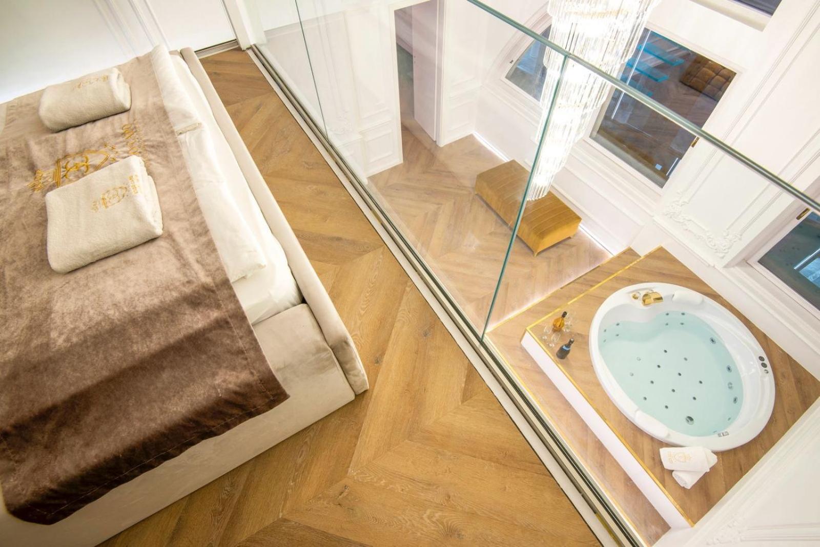 Vip Jacuzzi Luxury Apartment Budapest Bagian luar foto
